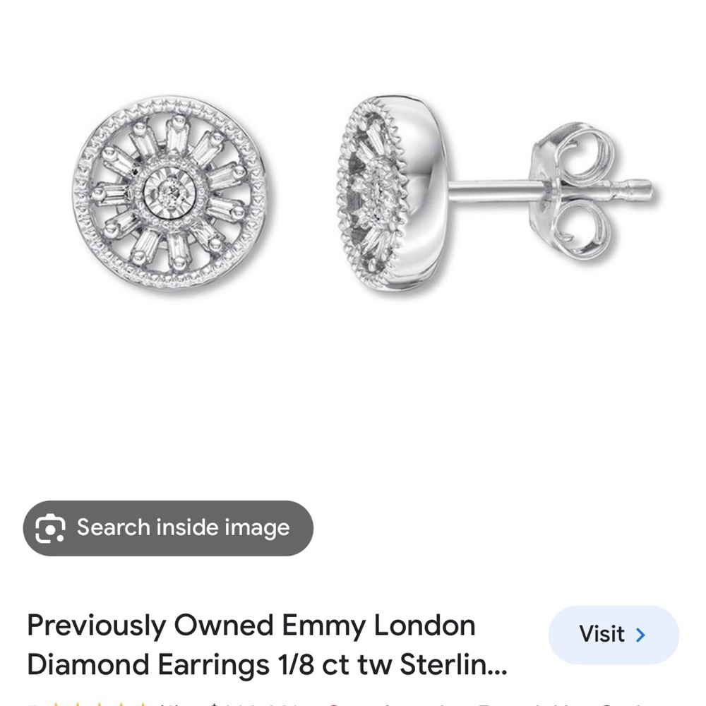 ISO Emmy London Sterling Silver Earrings